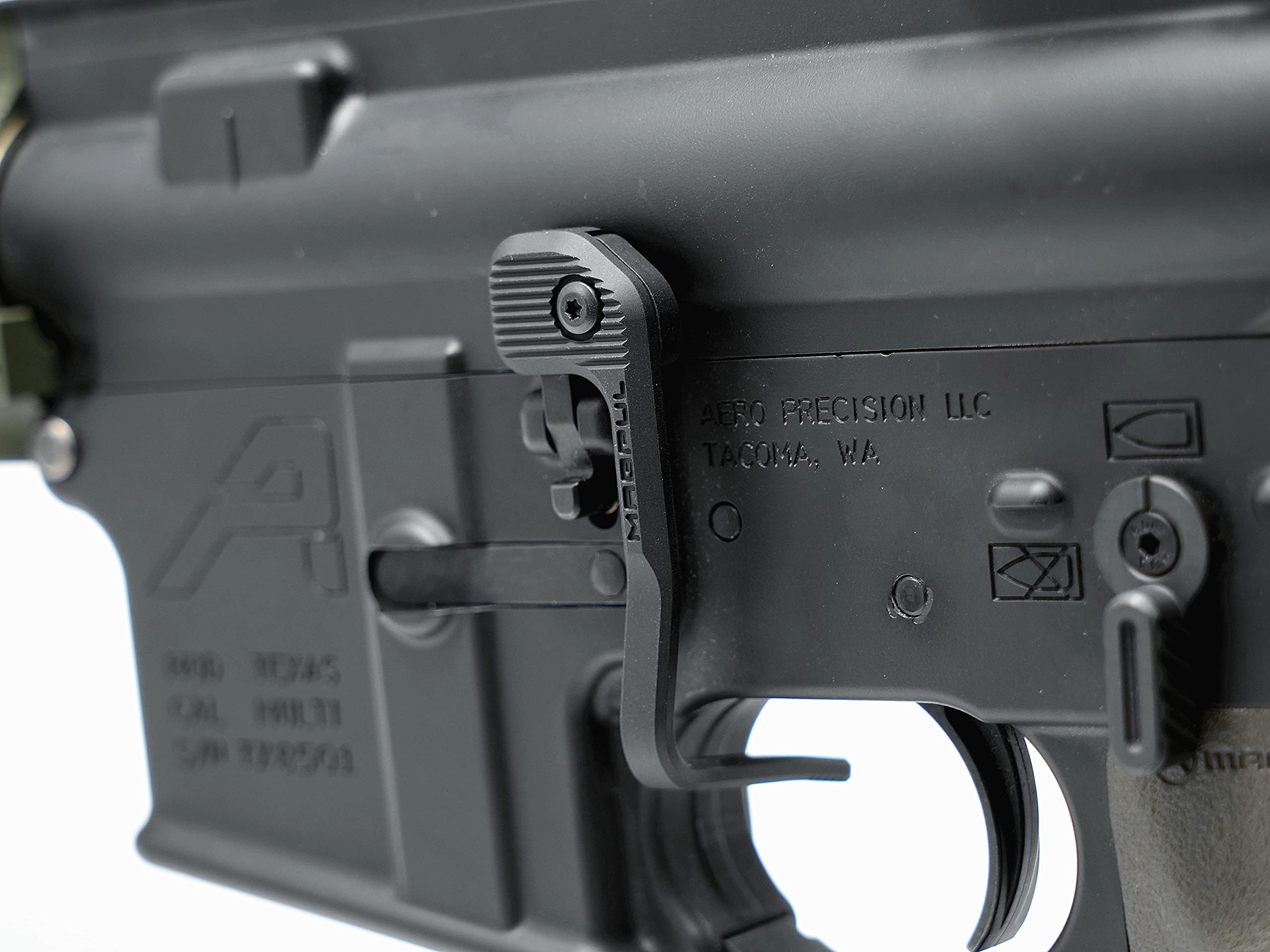 Amazon.co.jp: S&S マグプルタイプ AR15 アンビ ボルトリリースレバー